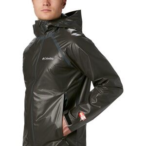 Columbia Men's OutDry Extreme™ Wyldwood™ Shell Jacket Charcoal Size Large EUC